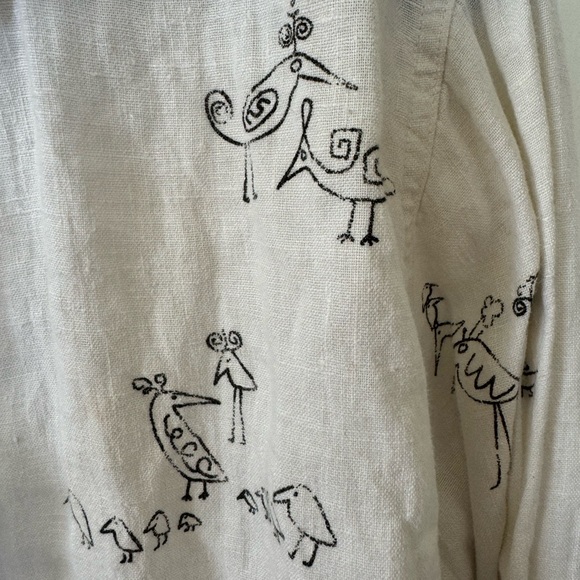 CHICOS fun patterned button down - Picture 3 of 4